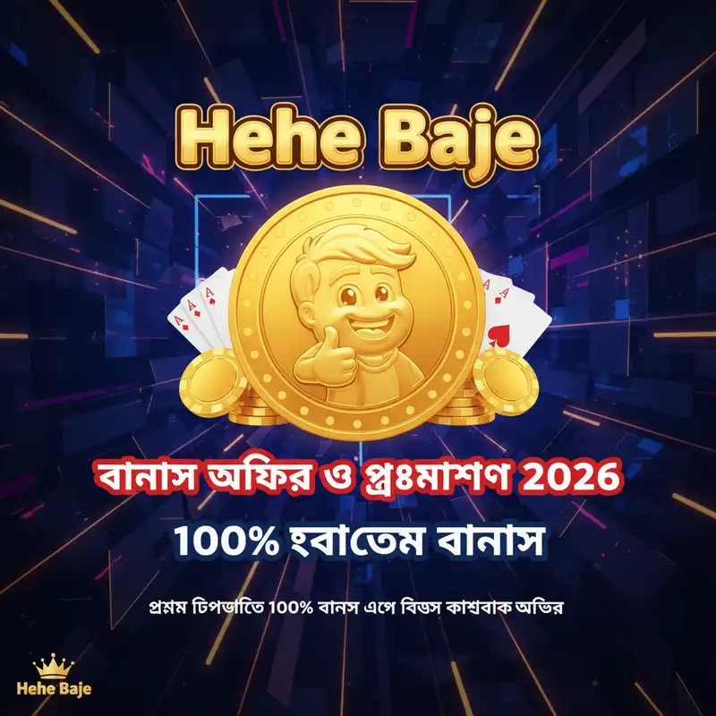 Hehe Baje বোনাস ও প্রোমোশন ২০২৬