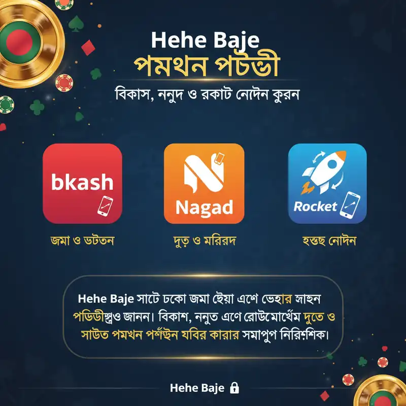 Hehe Baje Payment Methods Bkash Nagad Rocket